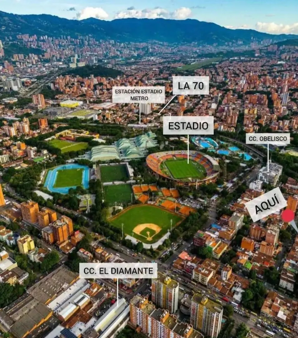 Exclusivo Apartamento En Estadio Medellín Colombia